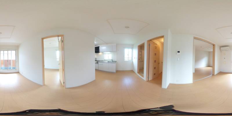 パノラマ画像リビング