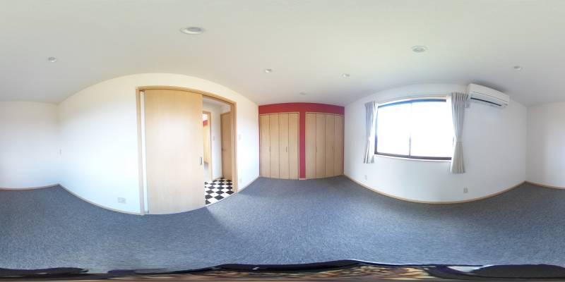 パノラマ画像洋室