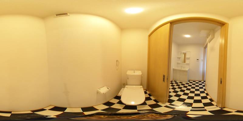 パノラマ画像トイレ