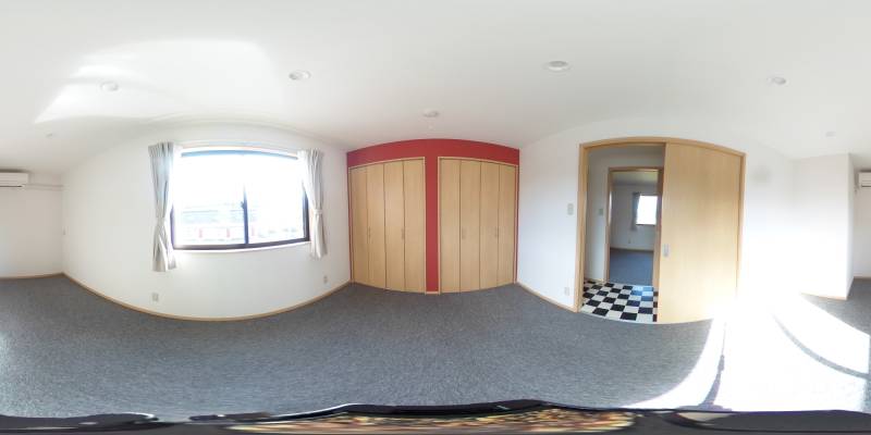 パノラマ画像洋室