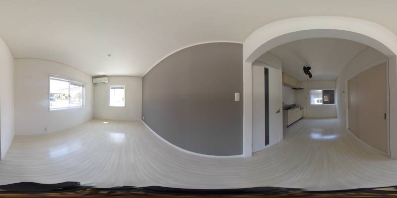 パノラマ画像リビング