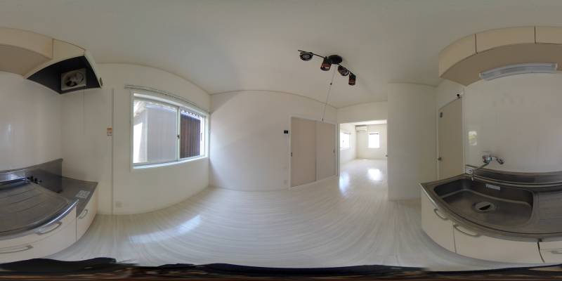 パノラマ画像リビング