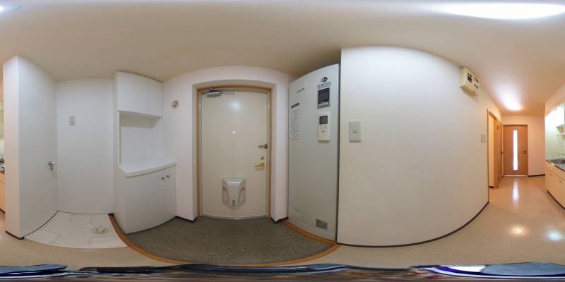 パノラマ画像玄関