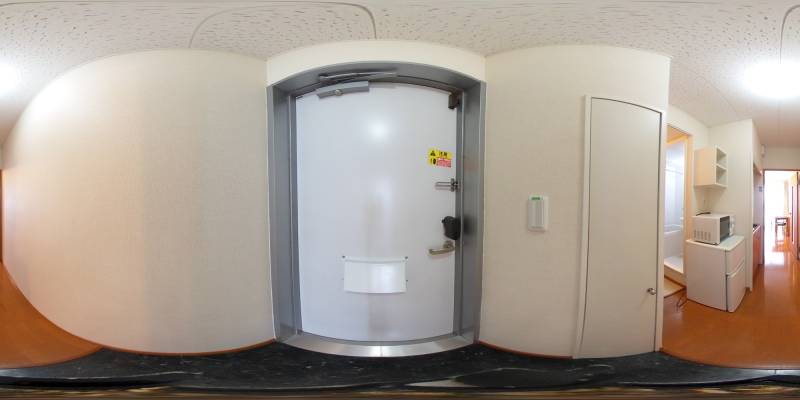 パノラマ画像玄関