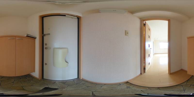 パノラマ画像玄関