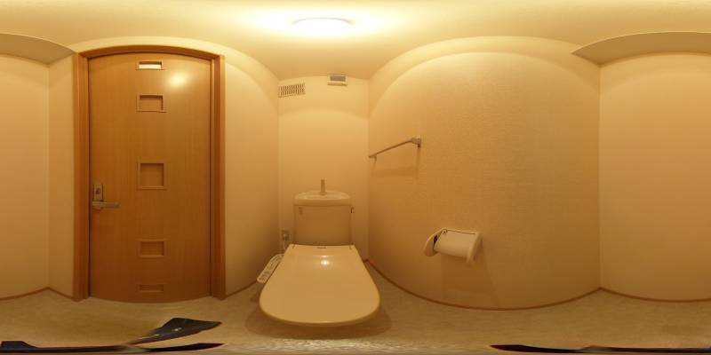 パノラマ画像トイレ