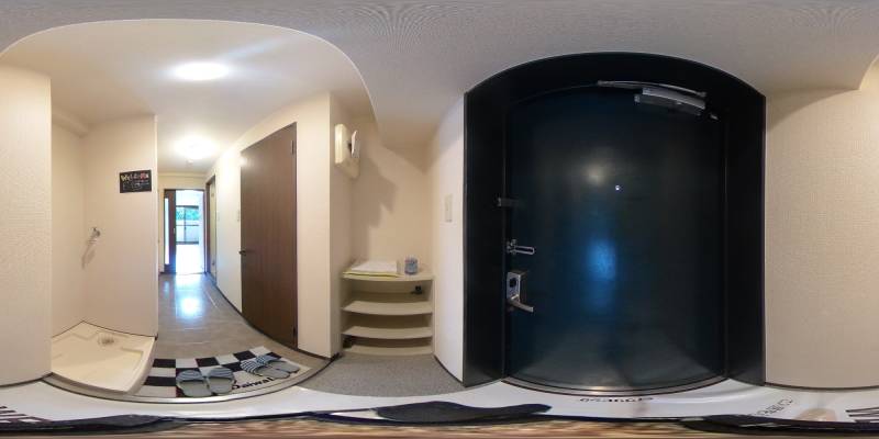 パノラマ画像玄関