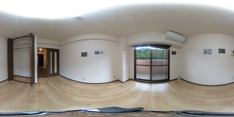 パノラマ画像洋室