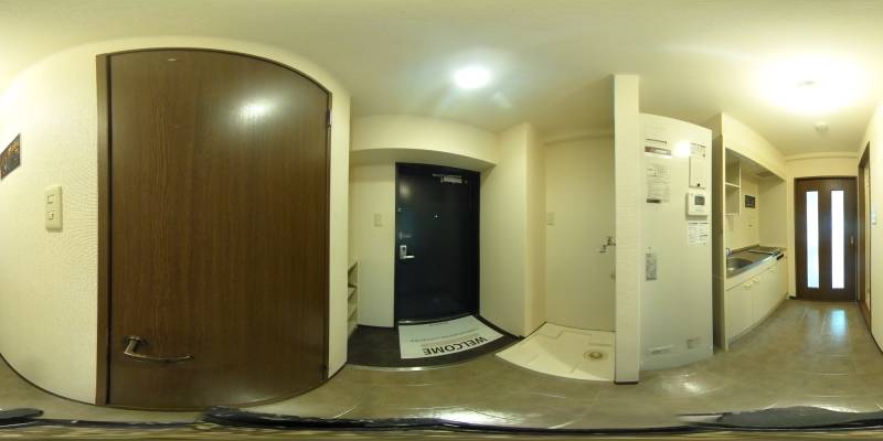 パノラマ画像玄関