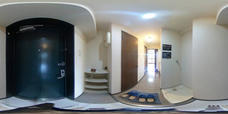 パノラマ画像玄関