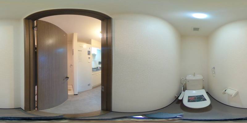 パノラマ画像トイレ