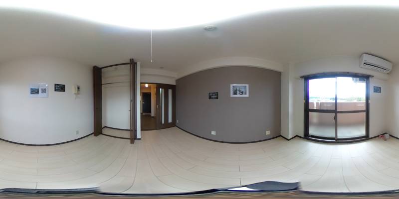 パノラマ画像洋室