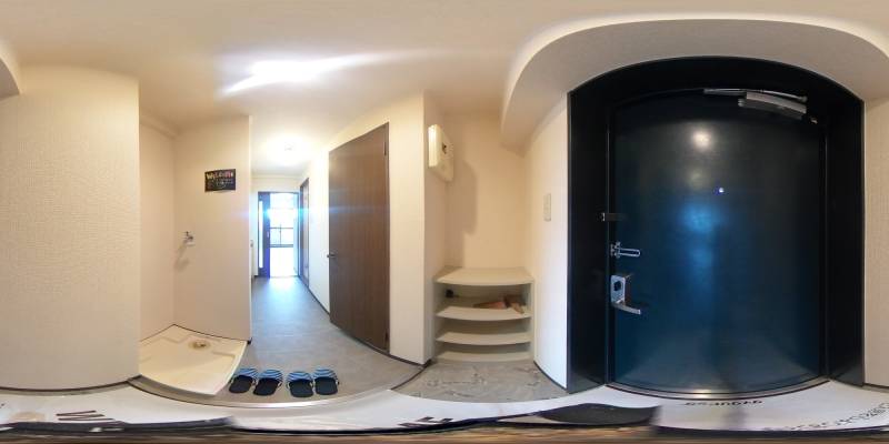 パノラマ画像玄関