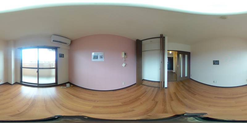 パノラマ画像洋室