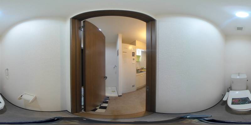 パノラマ画像トイレ