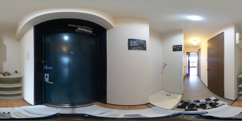 パノラマ画像玄関