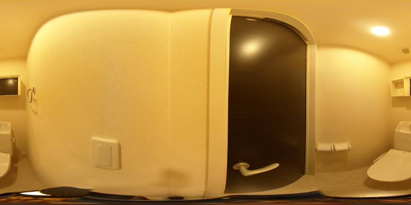 パノラマ画像トイレ