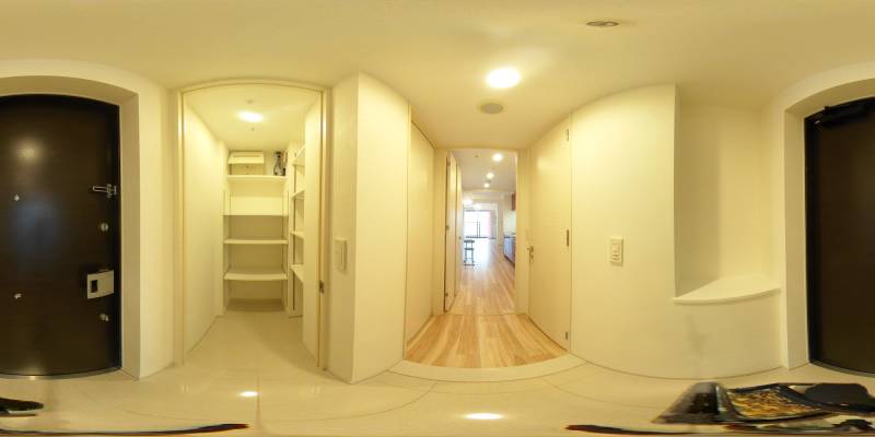 パノラマ画像玄関