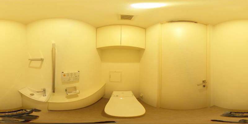 パノラマ画像トイレ