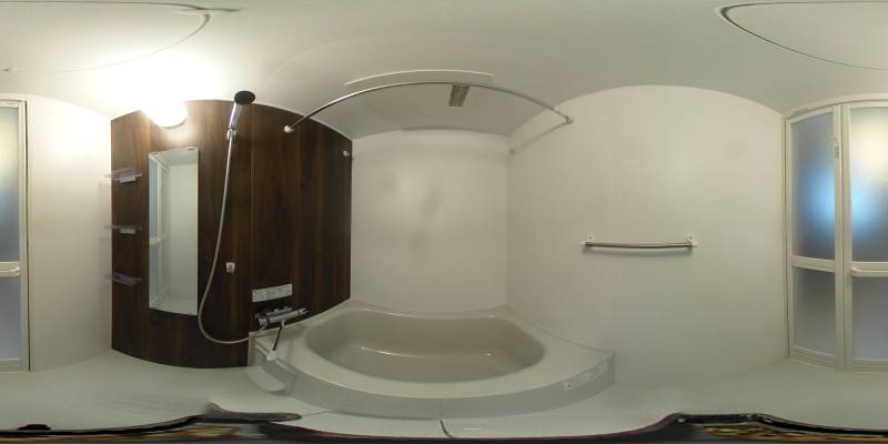 パノラマ画像バスルーム