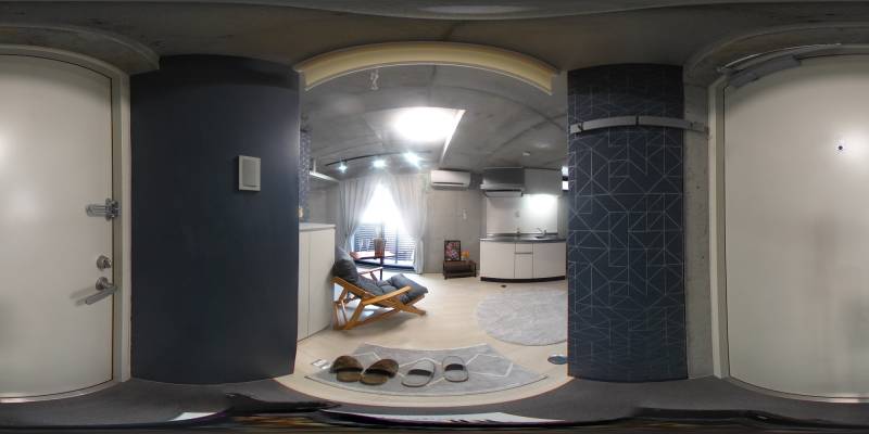 パノラマ画像玄関