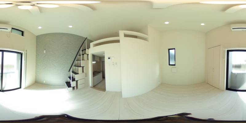 パノラマ画像洋室