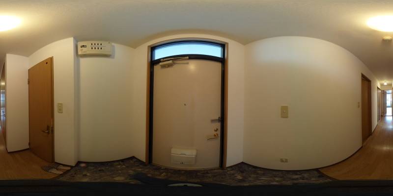 パノラマ画像玄関