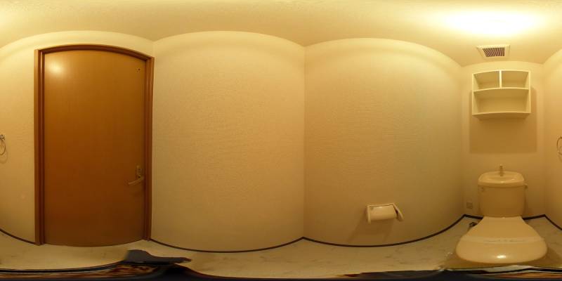 パノラマ画像トイレ