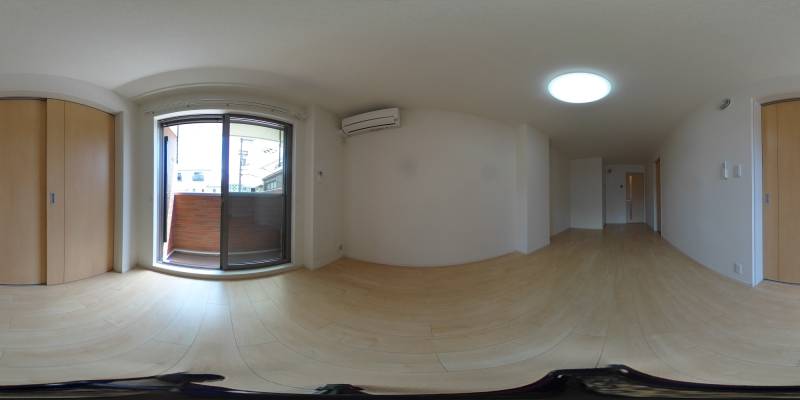 パノラマ画像リビング