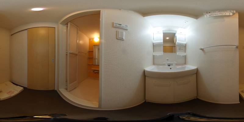 パノラマ画像洗面所