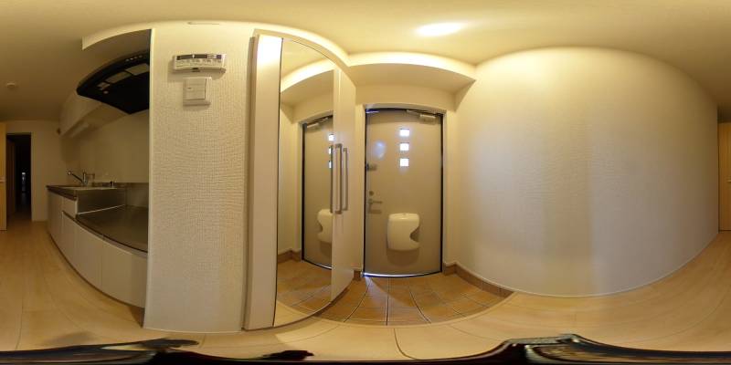 パノラマ画像玄関