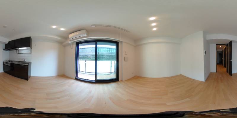 パノラマ画像リビング