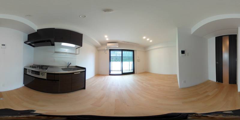 パノラマ画像キッチン