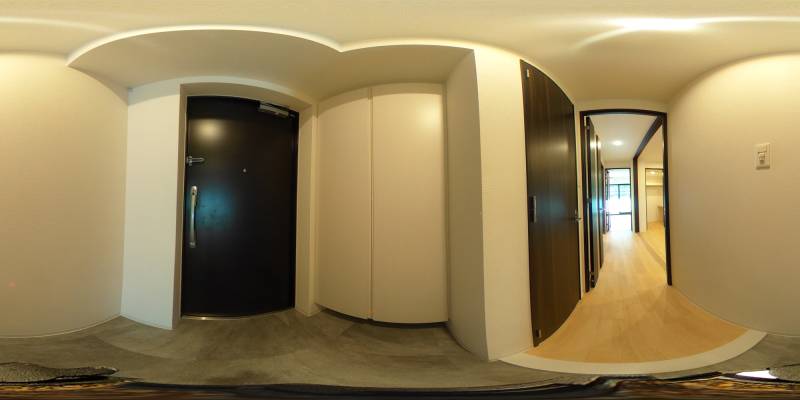 パノラマ画像玄関