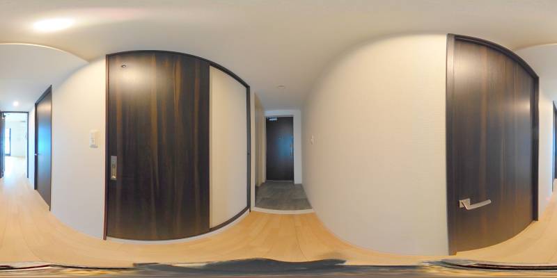 パノラマ画像玄関