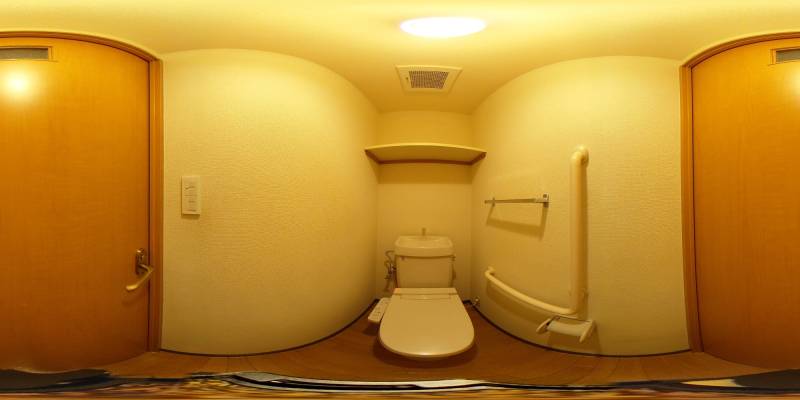 パノラマ画像トイレ