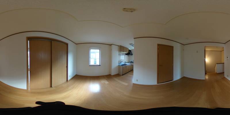 パノラマ画像リビング