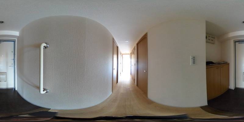 パノラマ画像玄関