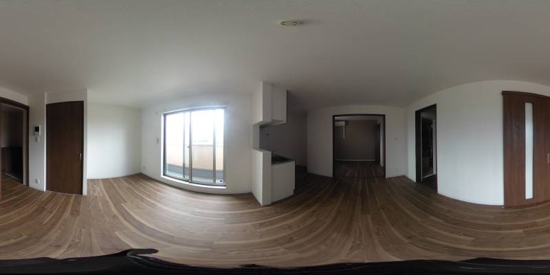 パノラマ画像リビング