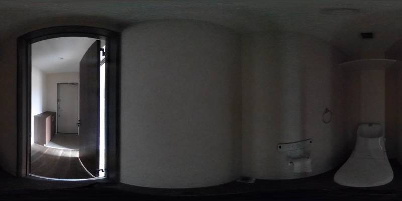 パノラマ画像トイレ