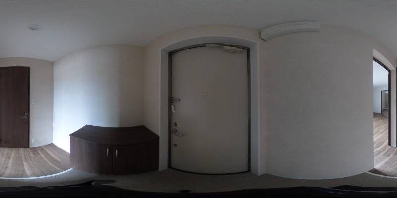 パノラマ画像玄関