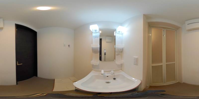 パノラマ画像洗面所