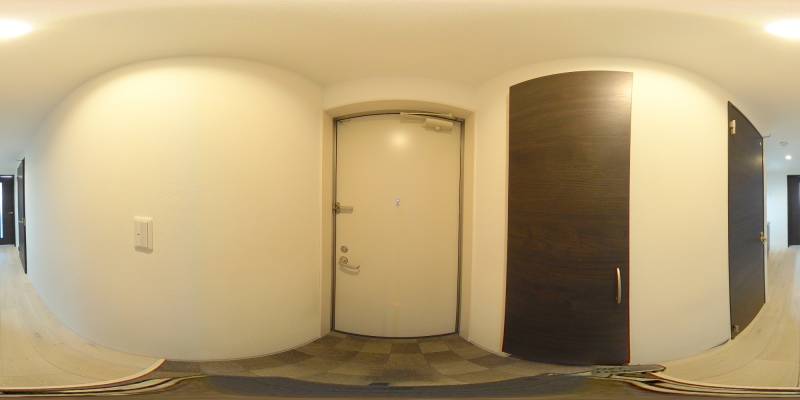 パノラマ画像玄関