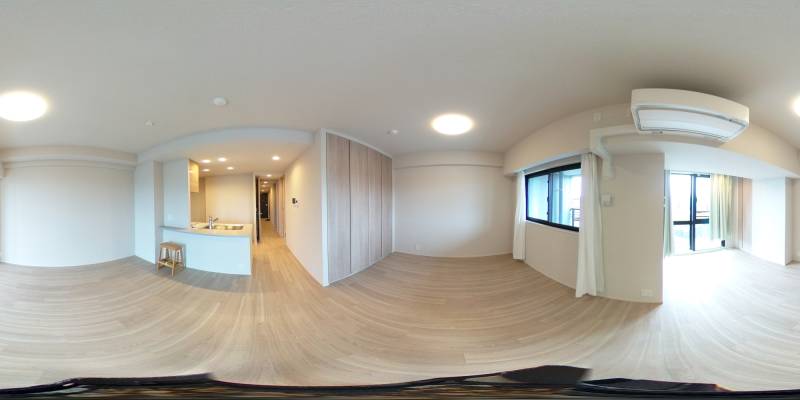 パノラマ画像洋室