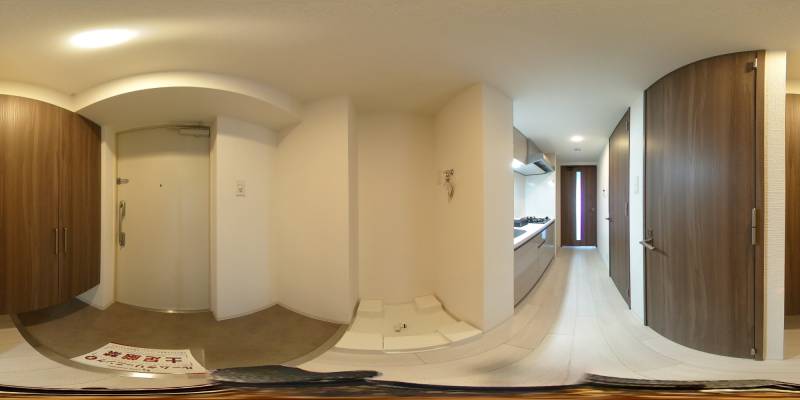 パノラマ画像玄関