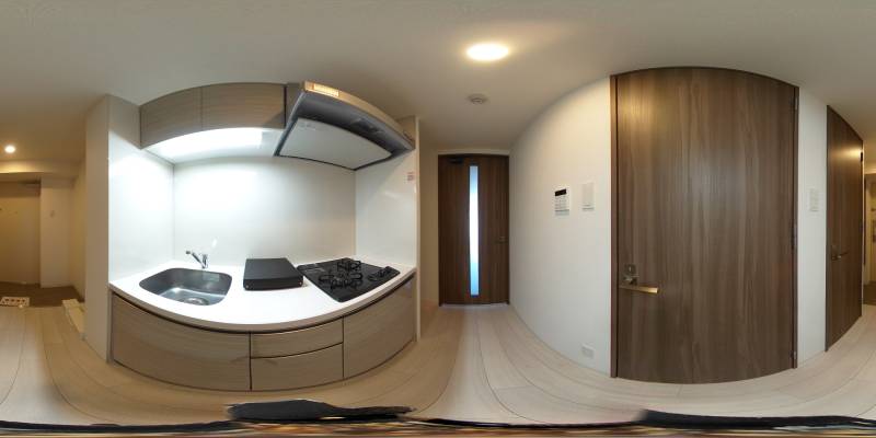 パノラマ画像キッチン