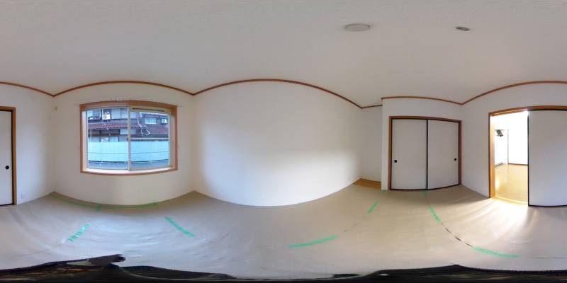 パノラマ画像洋室