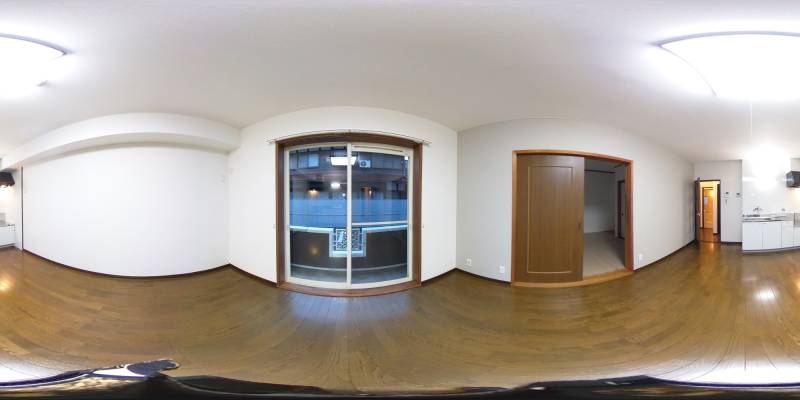 パノラマ画像リビング