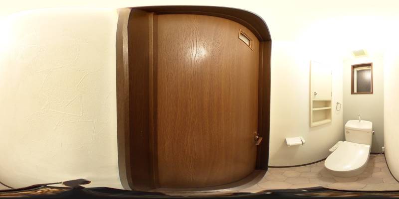 パノラマ画像トイレ