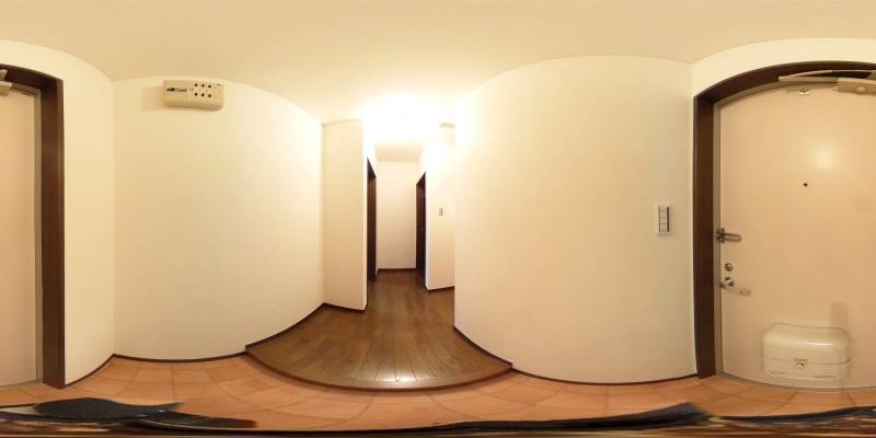 パノラマ画像玄関